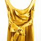 Vestido Dorado Lazo 90s The Gift Dress - Miniatura 3