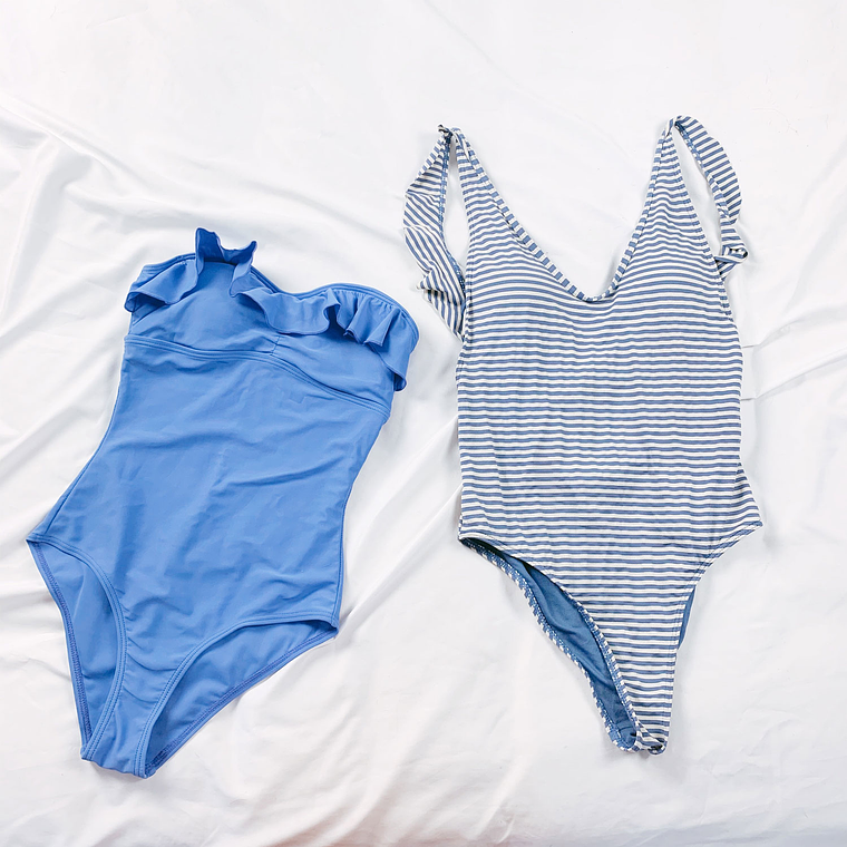 Swimsuit Retro Strapless 3