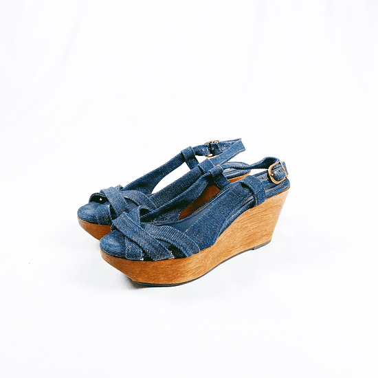 Sandalias Denim