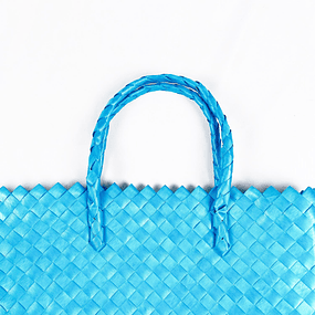 Shoulder bag Blue 80s