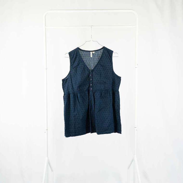 Sleveless Cute Blue 2