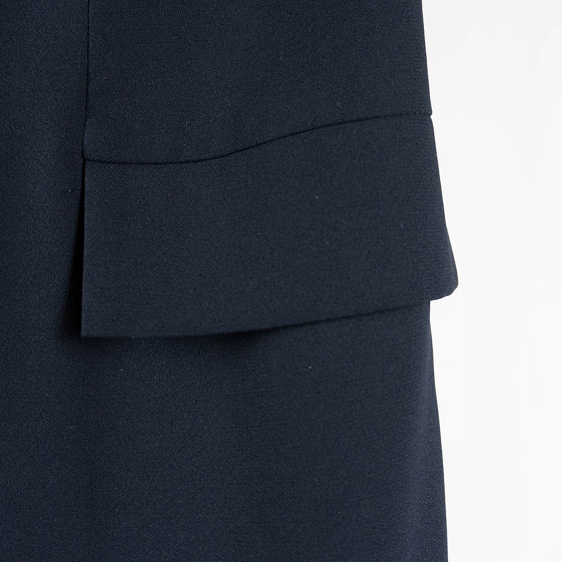 Vestido abotonado Navy 8