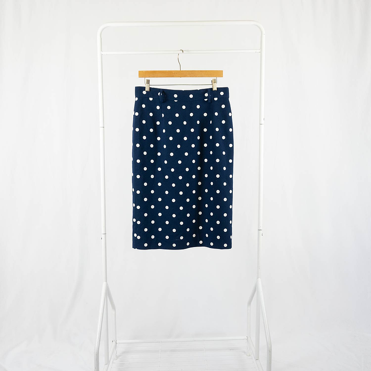 Falda Navy Maxi Dots 2