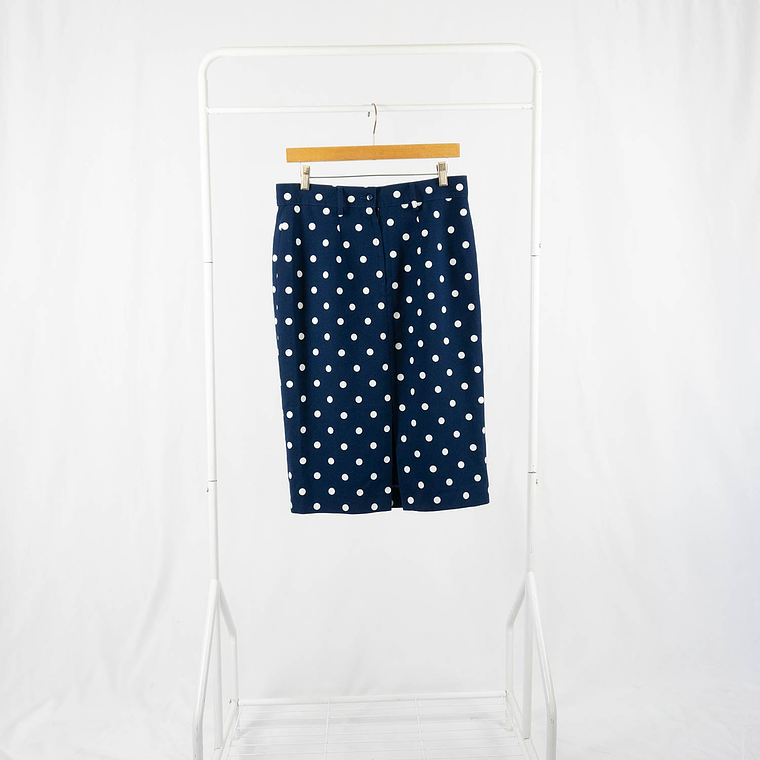 Falda Navy Maxi Dots 4