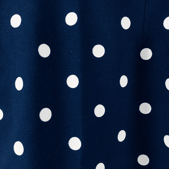 Falda Navy Maxi Dots