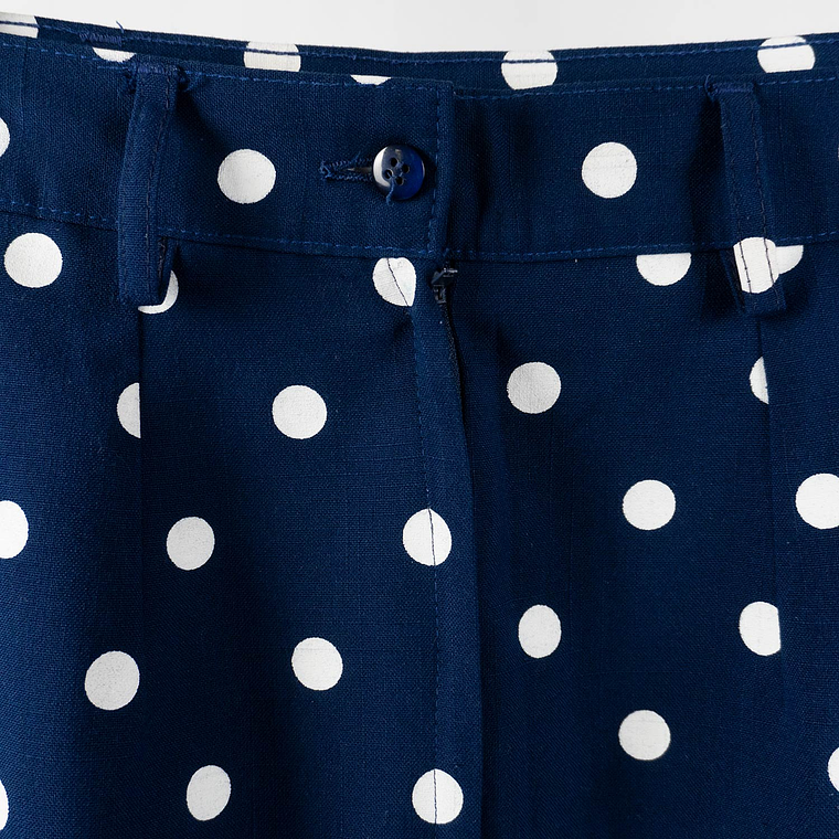 Falda Navy Maxi Dots 3