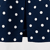 Falda Navy Maxi Dots