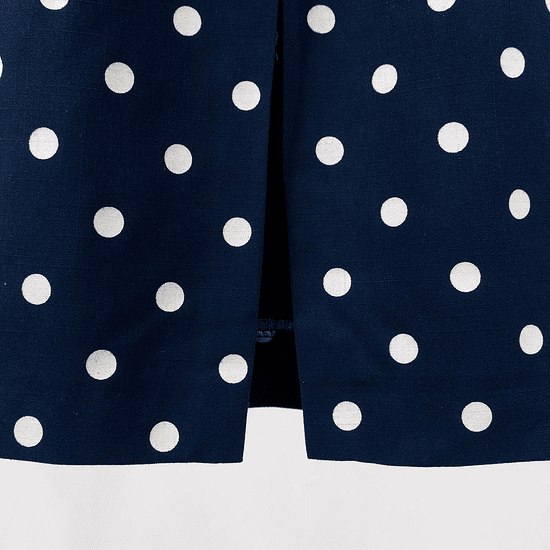 Falda Navy Maxi Dots