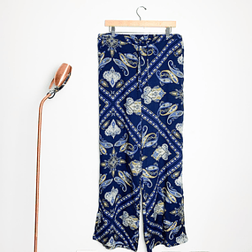 Boho Blue Pants