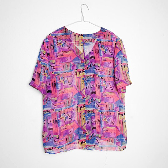 Blusa/Camisa 90s psicodelia