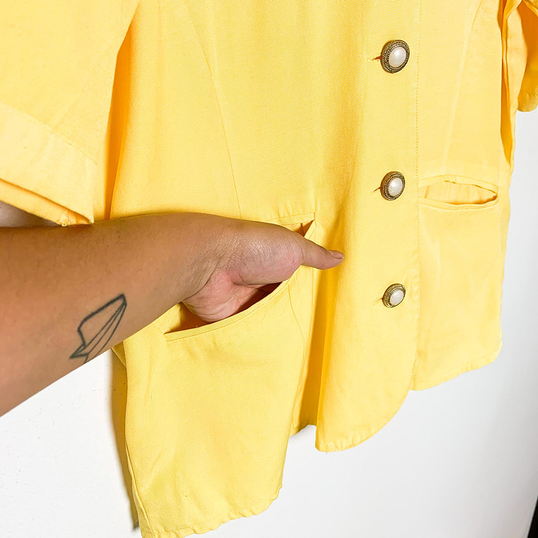 Chaqueta de Viscosa Full Color 80s 6