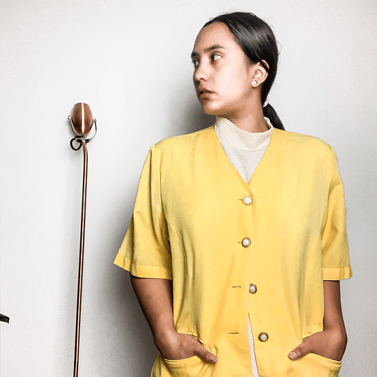 Little Vintage Jacket: Canary Yellow