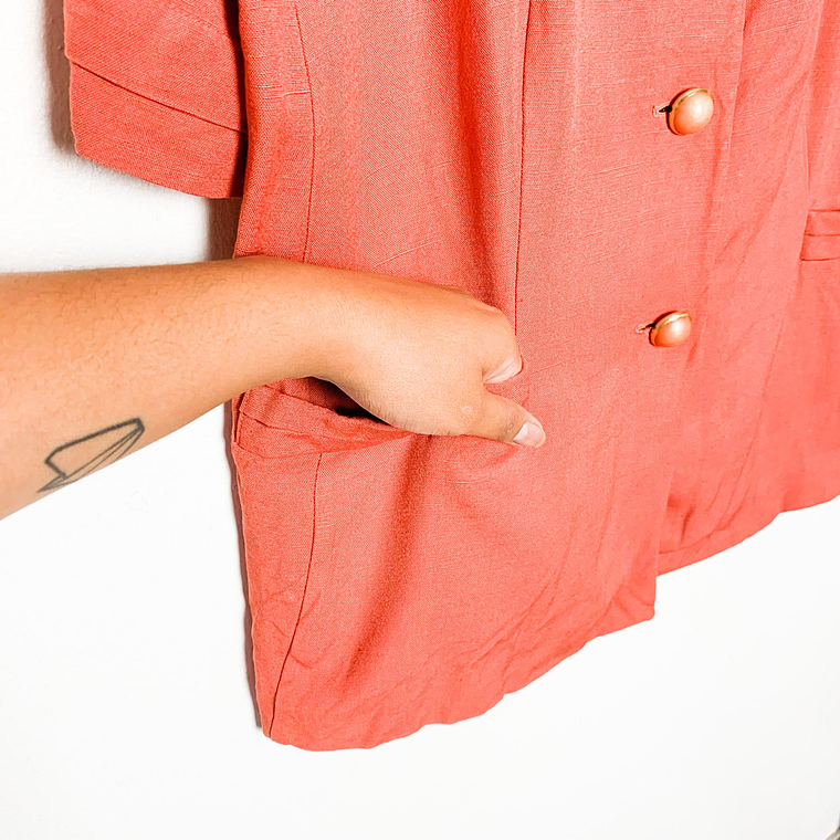 Little Vintage Jacket: Salmón 5