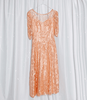 Peach Lace