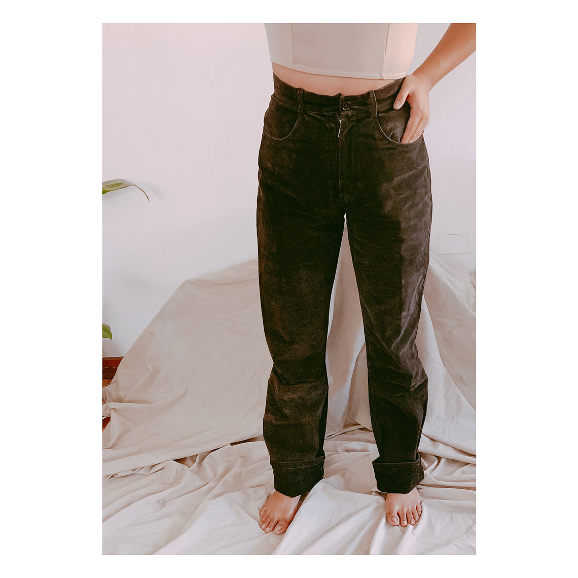 Mom Gamuza Chocolate 7