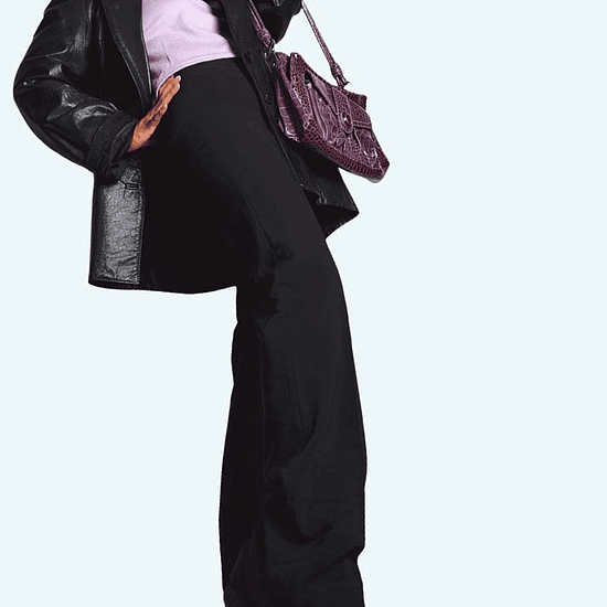 Shoulder Bag Purple