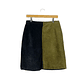 Falda Suede Bicolor - Miniatura 1