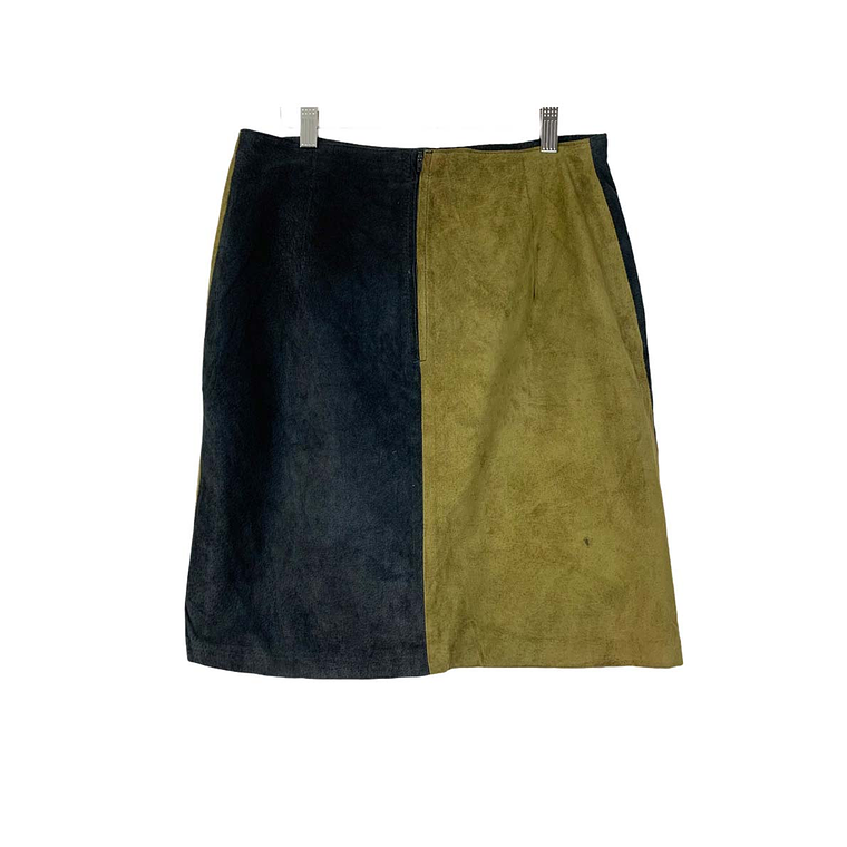 Falda Suede Bicolor 4