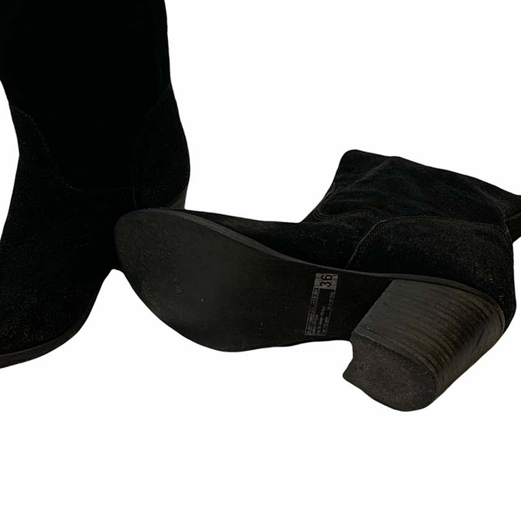 Suede Black Boots 3