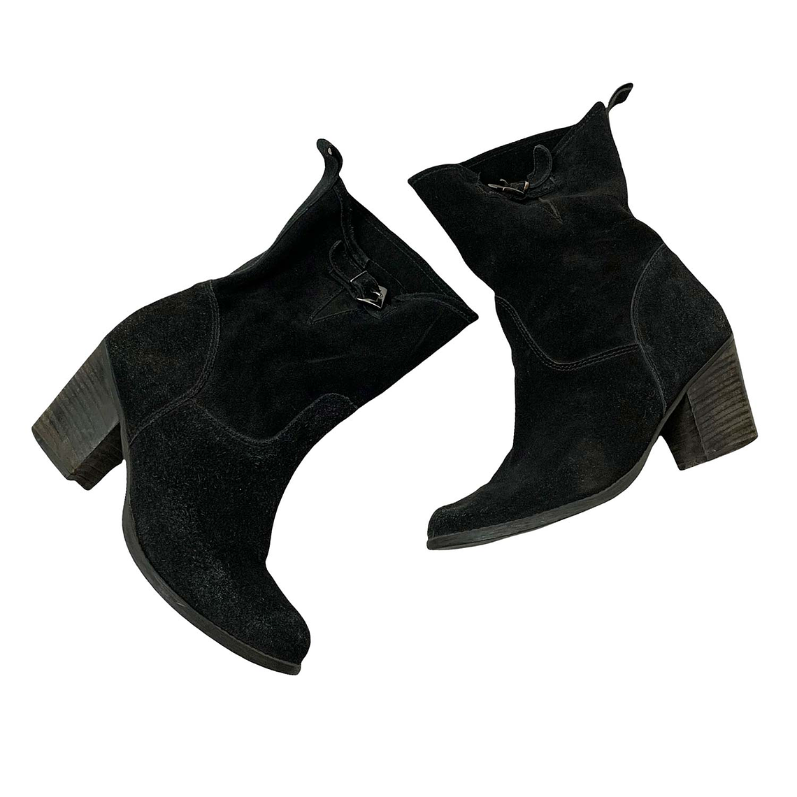 Suede Black Boots 2