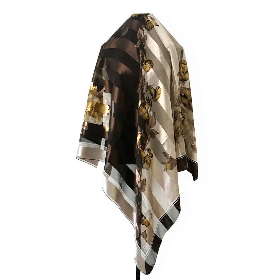 Pañuelo Brown Flowers 1