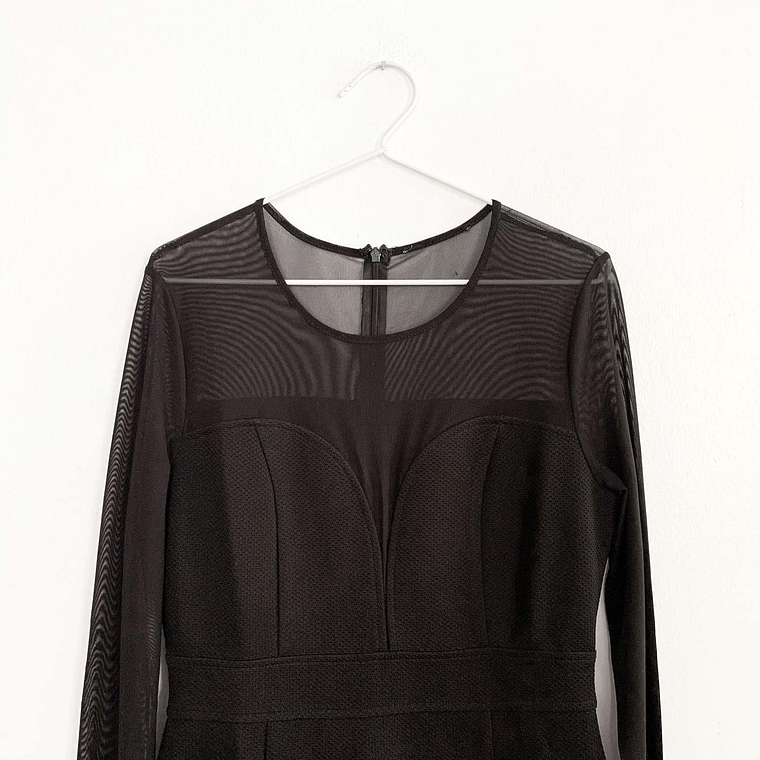 Vestido Malla Black 2