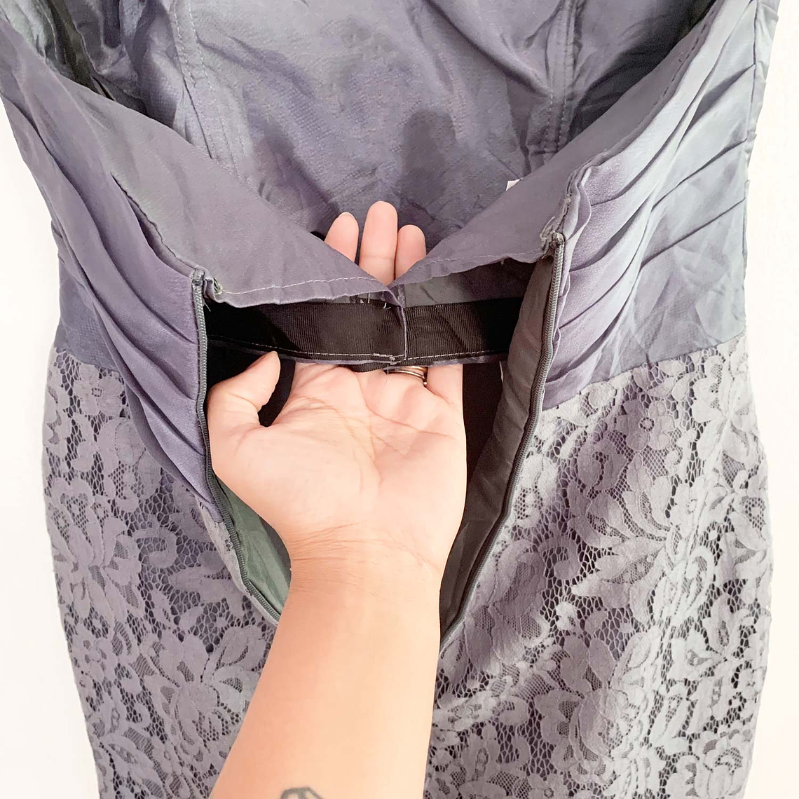 Heart Neckline Dress  5