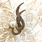 Vintage Style Silver Brooch - Miniatura 1