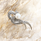 Vintage Style Silver Brooch - Miniatura 2