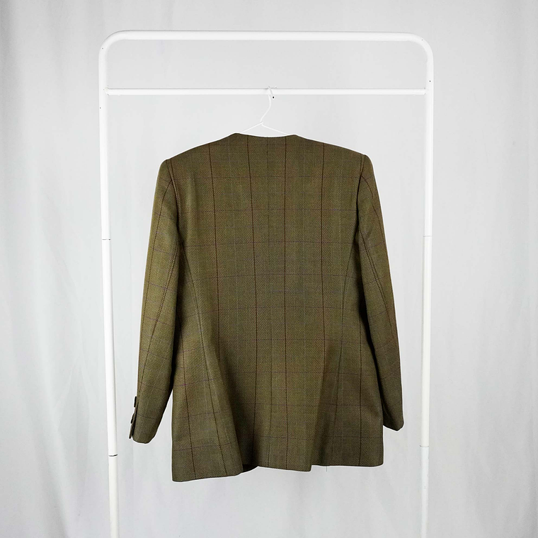 Petite Blazer Tartán Fit 2