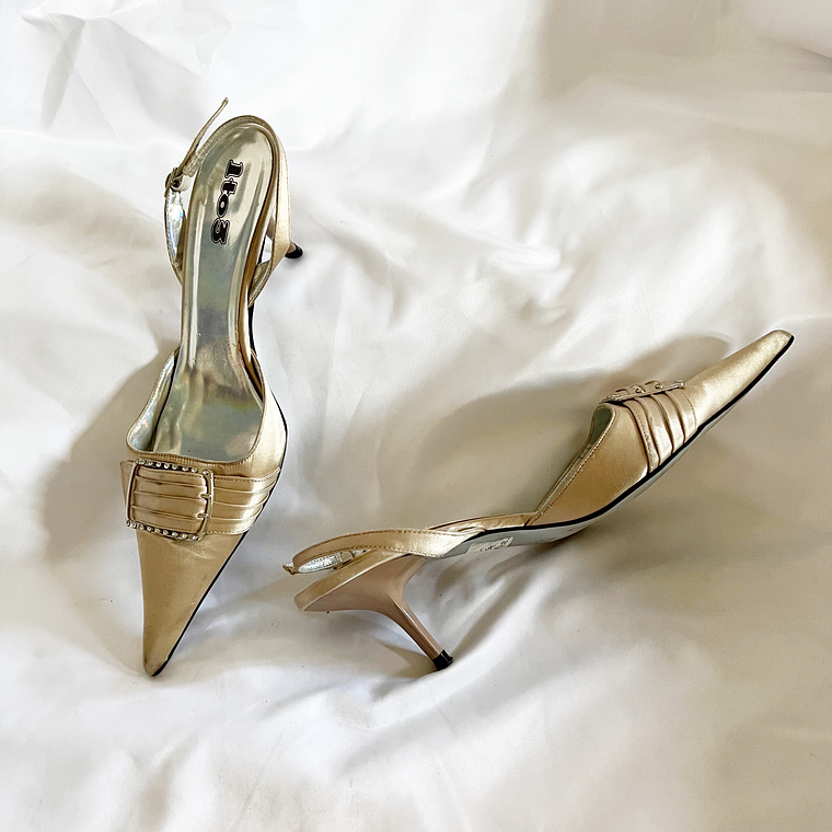 Sandalias Crema Y2K 1