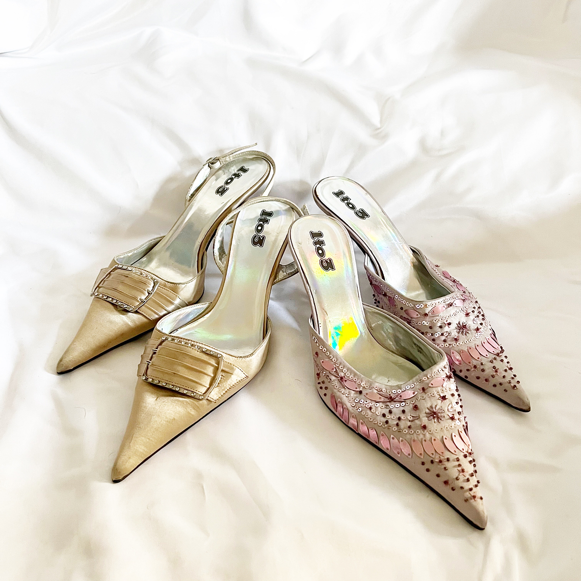 Sandalias Crema Y2K 4