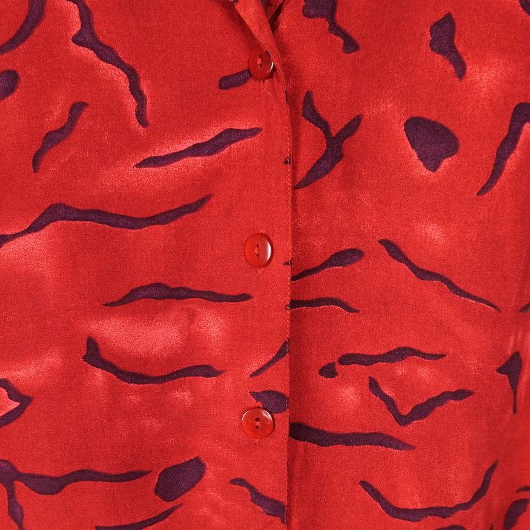 Blusa Sin mangas 80s Red Caribbean 4