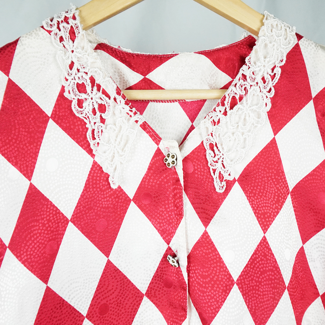 Blusa Manga Corta Vintage Red Circus 4