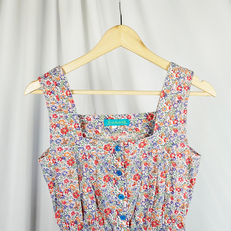 Vestido Vintage Cacharel Gardener 1