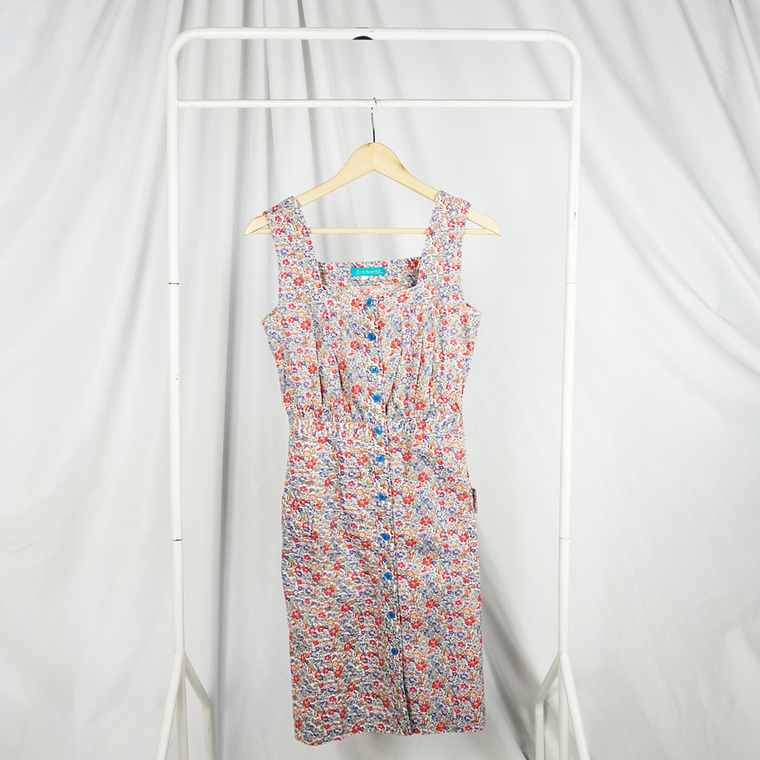 Vestido Vintage Cacharel Gardener 3