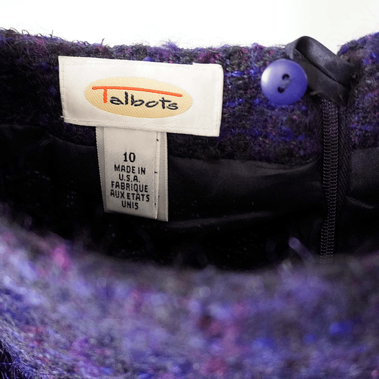 Mini de lana Talbots