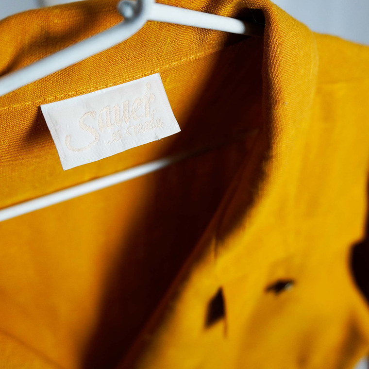 Vestido Mostaza Sauer 2