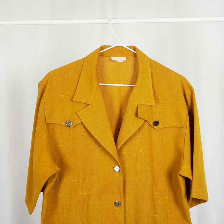 Vestido Mostaza Sauer 4