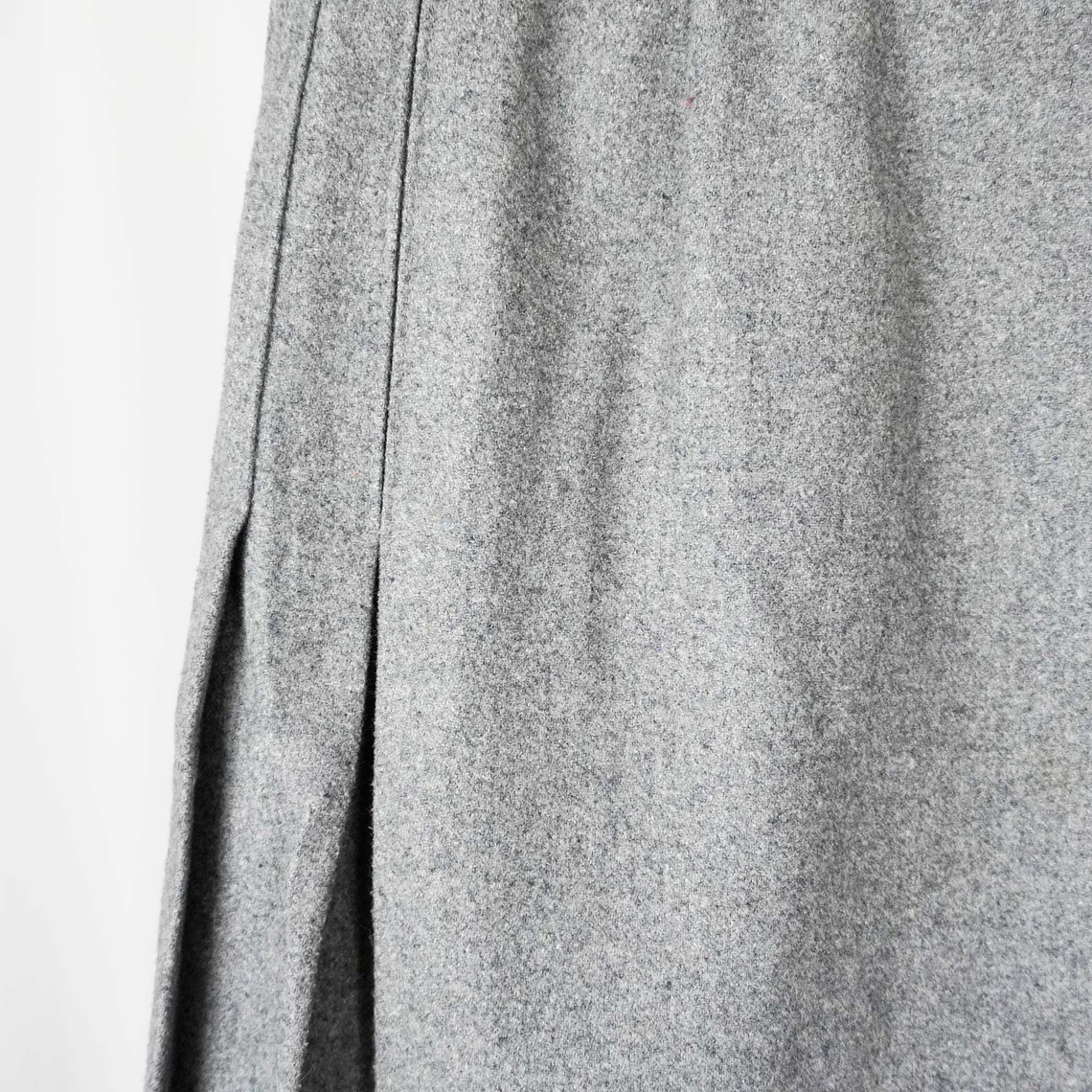 Grey wool skirt 7
