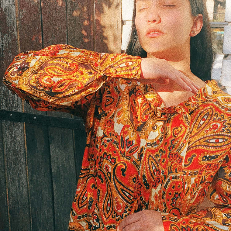 Vestido Golden Psicodelia 2