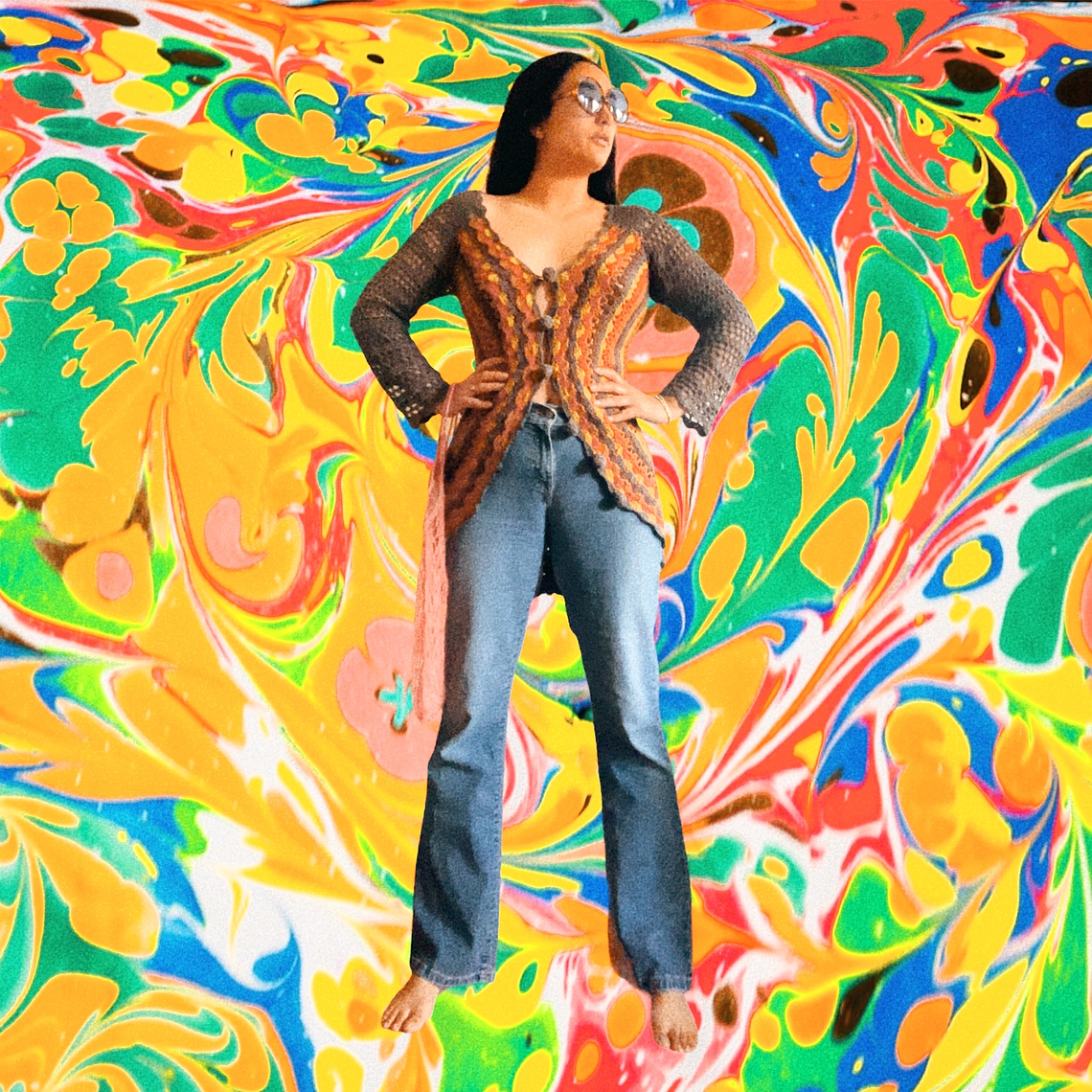 Sweater 60s Mandala  2