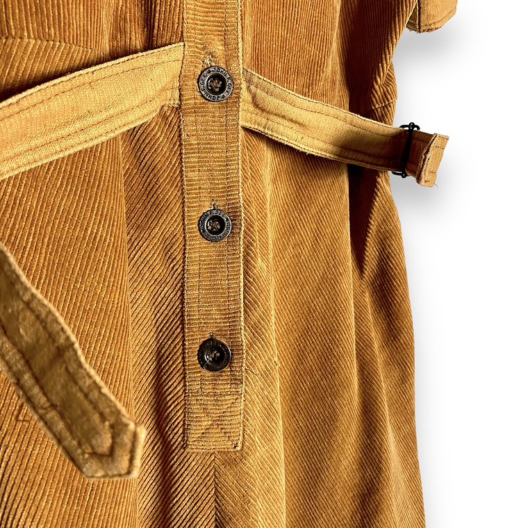 Vestido Corduroy Caramelo 3