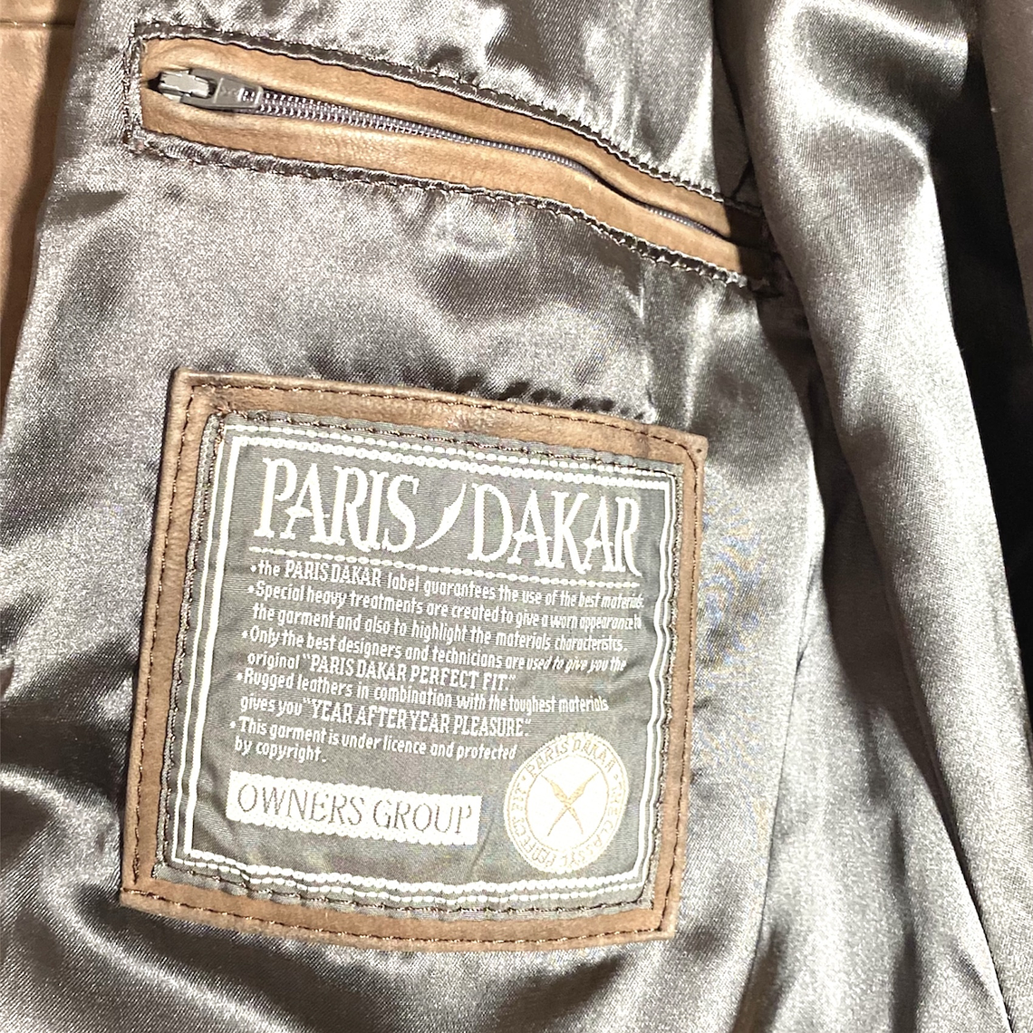 Chaqueta Vintage Paris Dakar 6