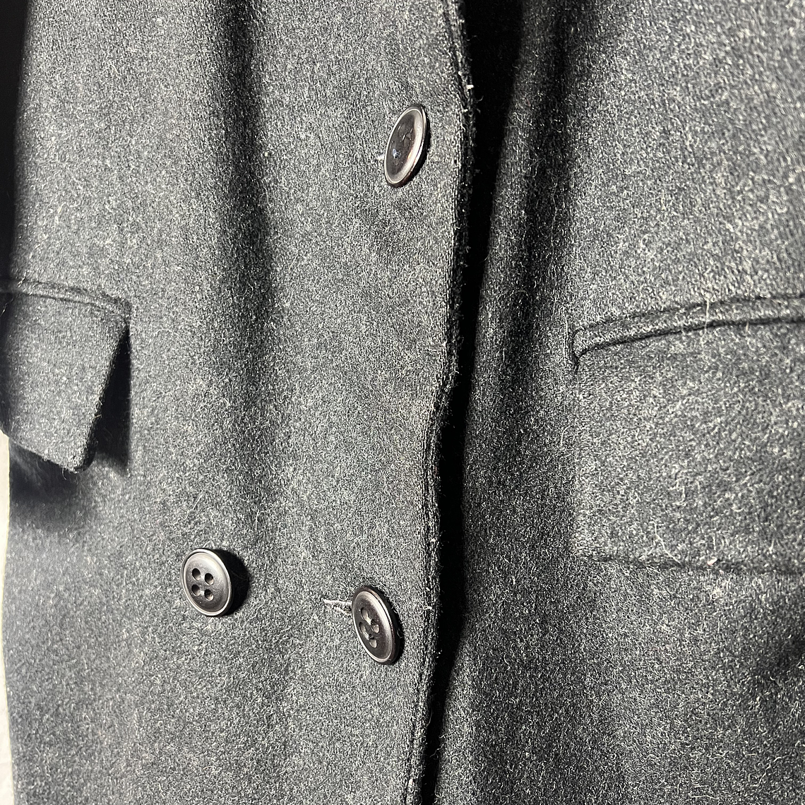 Abrigo Basic Vintage Marengo 3