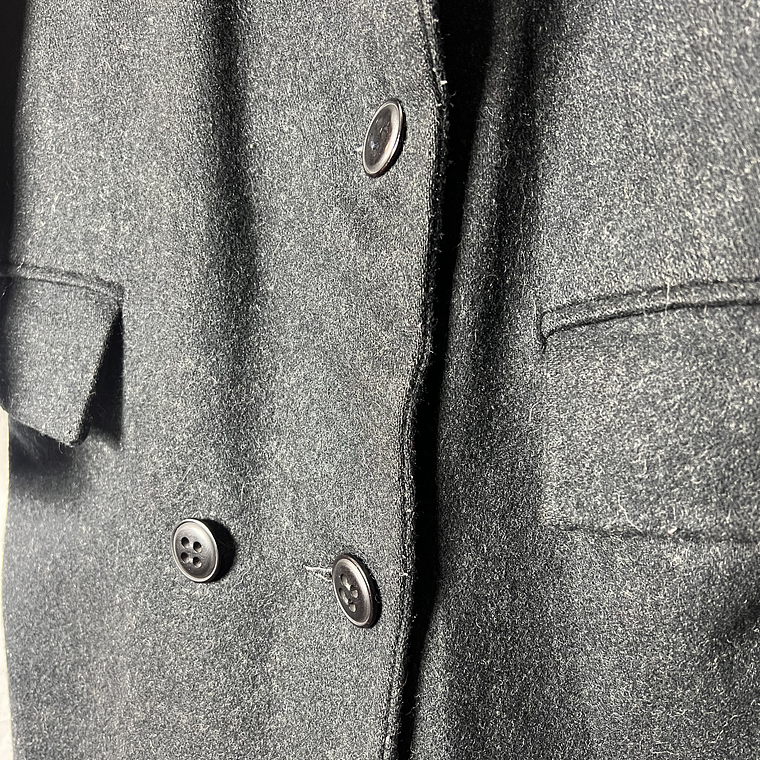 Abrigo Basic Vintage Marengo 3