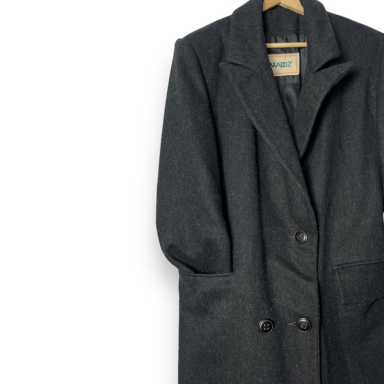 Abrigo Basic Vintage Marengo 5