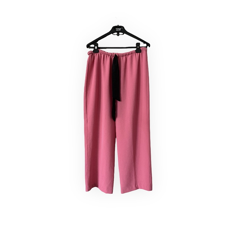 Pantalón Rosado con lazo 1