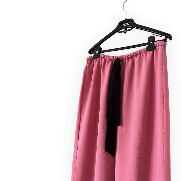 Pantalón Rosado con lazo 2