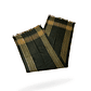Pashmina Verde Olivo y Gold - Miniatura 1